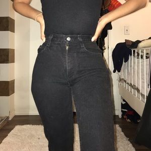 Vintage black Lee jeans